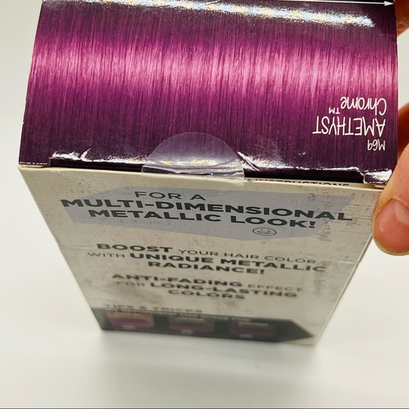 NWT Got2b Permanent Hair Color - Metallic
Amethyst Chrome -4.8 fl oz/1 Kit - Picture 2 of 5